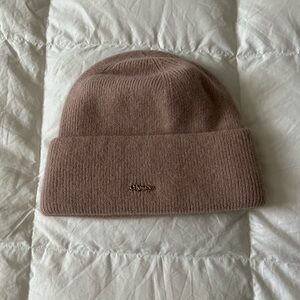 Pink Knit Beanie